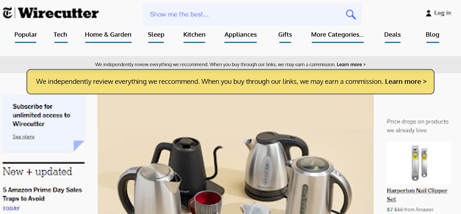 Page details use cases