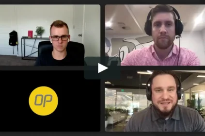 Three speakers on a weibinar