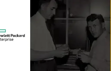 Image with two men talking