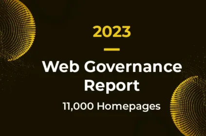 2023 Web Governance Report, 11000 homepages