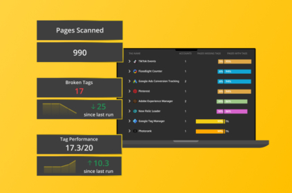 Call outs from an ObservePoint report