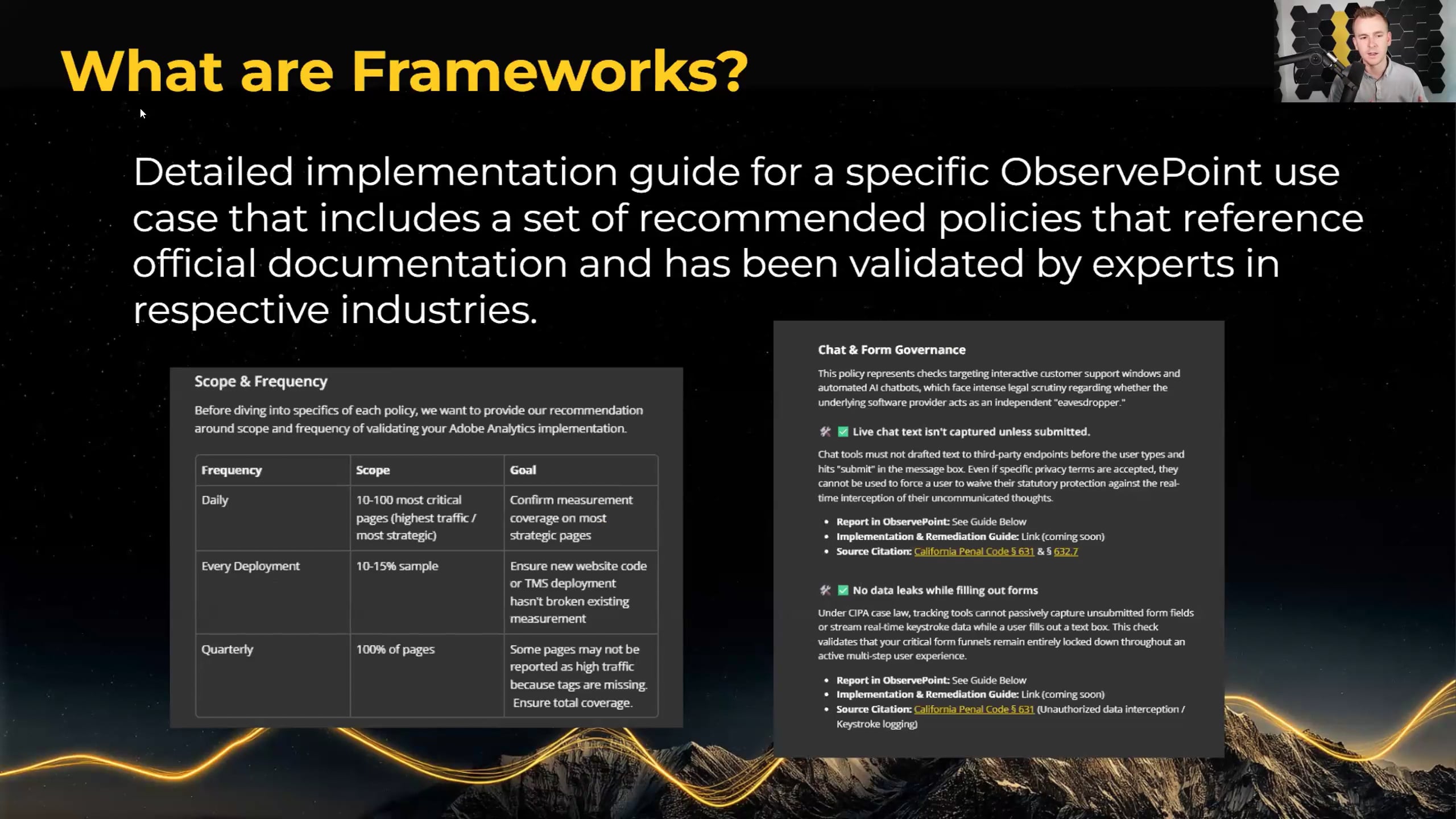 Building Confidence with ObservePoint Frameworks - Video Thumbnail